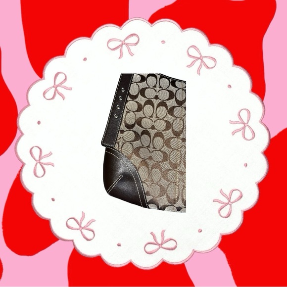 coach hamptons crossbody purse π - Picture 10 of 11